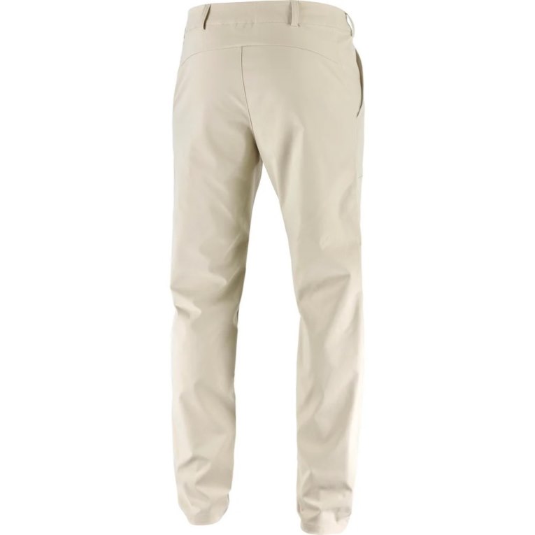 Beige Salomon Wayfarer City Men's Sport Pants | PH 24658M